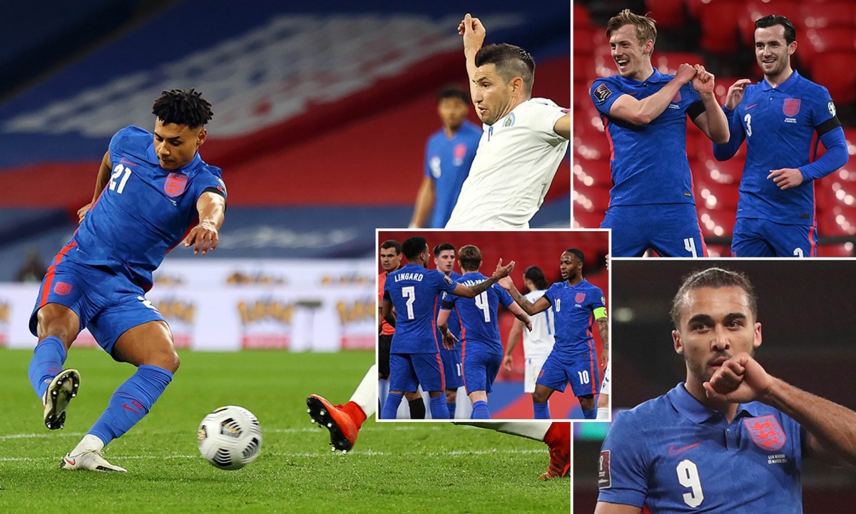 Vòng loại World Cup 2022: Anh, Đức, Italia rủ nhau thắng tưng bừng